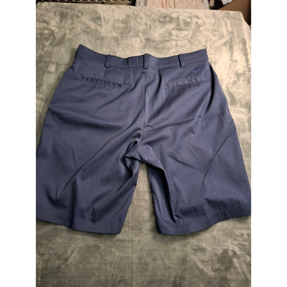 Nike Golf Tour Performance Dri-FIT Mens Navy Blue Shorts Size 36 Flat Front - Picture 8 of 12